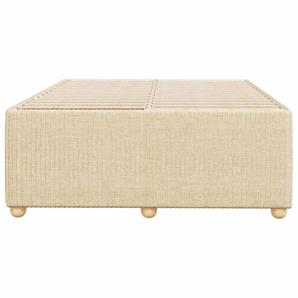 Giroletto senza Materasso Crema 120x200 cm Tessuto
