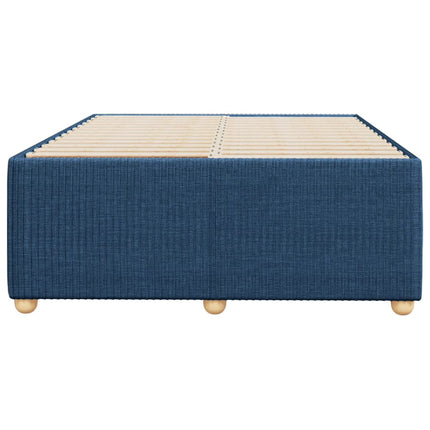Giroletto senza Materasso Blu 120x200 cm in Tessuto