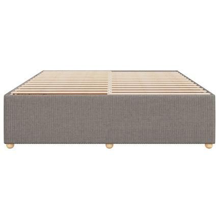 Giroletto senza Materasso Tortora 200x200 cm in Tessuto