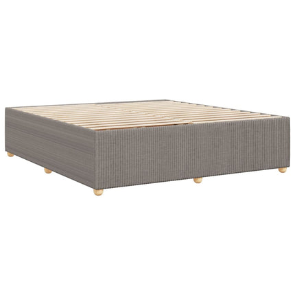 Giroletto senza Materasso Tortora 200x200 cm in Tessuto