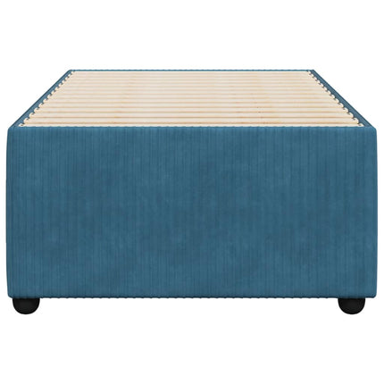 Giroletto Blu 90x200 cm in Velluto