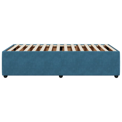 Giroletto Blu 90x200 cm in Velluto
