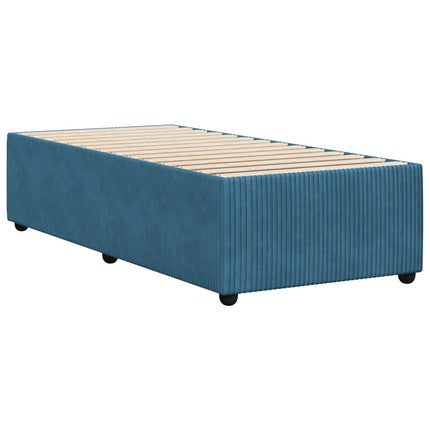Giroletto Blu 90x200 cm in Velluto