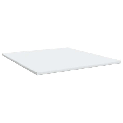 Giroletto a Molle con Materasso Grigio Scuro 200x200 cm Tessuto