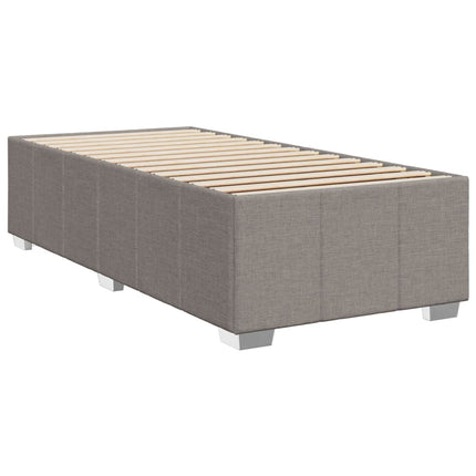 Giroletto a Molle con Materasso Tortora 90x200 cm inTessuto