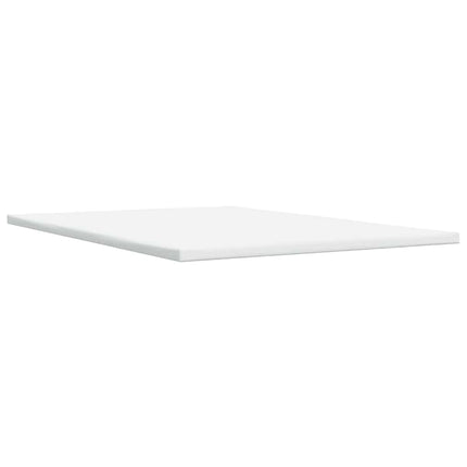 Giroletto a Molle con Materasso Crema 140x19 cm in Tessuto