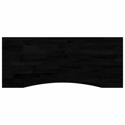 Piano Scrivania Marrone Scuro 120x60x2,5 cm in Rovere Massello