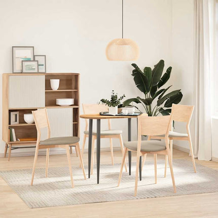 Piano per Tavolo 80x40x2 cm in Rovere Massello Ovale