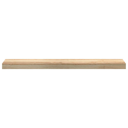 Davanzali 2 pz Non Trattati 90x15x2 cm Legno Massello di Rovere