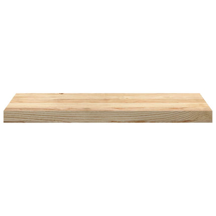 Davanzali 2 pz Non Trattati 70x25x2 cm Legno Massello di Rovere