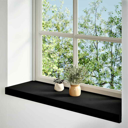 Davanzali 2 pz Marrone Scuro 90x25x2 cm Legno Massello Rovere