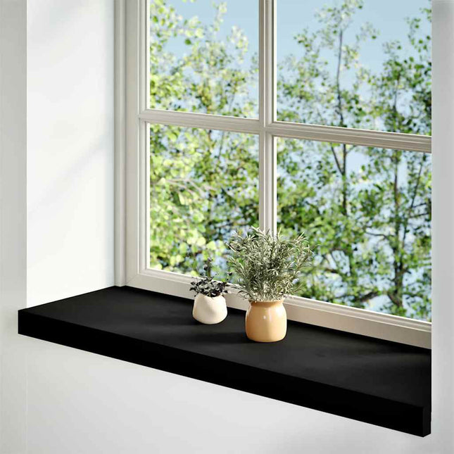 Davanzali 2 pz Marrone Scuro 70x30x2 cm Legno Massello Rovere