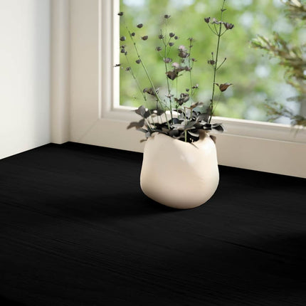Davanzali 2 pz Marrone Scuro 120x30x2 cm Legno Massello Rovere