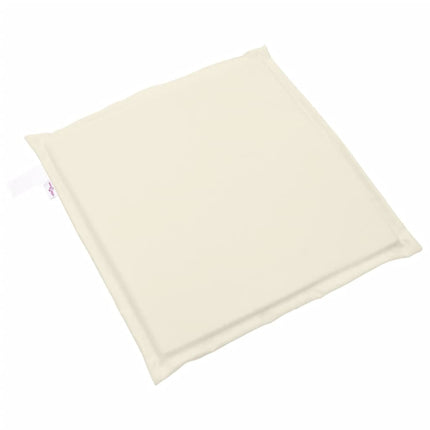 Imbottitura per Seduta Giardino 6pz Crema 45x45x2 cm Quadrata