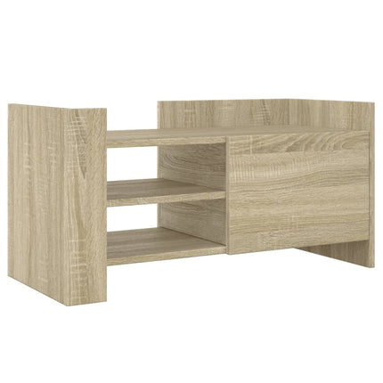 Mobile Porta TV Rovere Sonoma 80x35x40 cm in Legno Multistrato