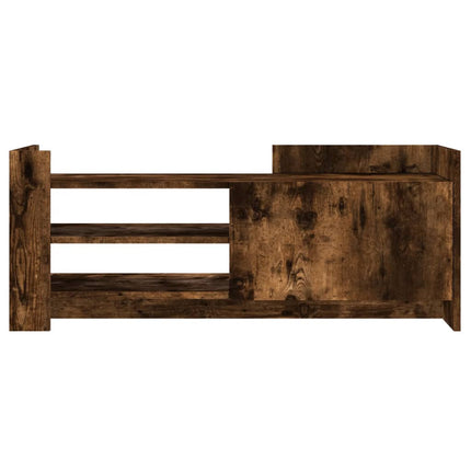 Mobile TV Rovere Fumo 100x35x40 cm in Legno Multistrato