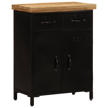 Credenza 55x30x71 cm in Legno Massello di Mango
