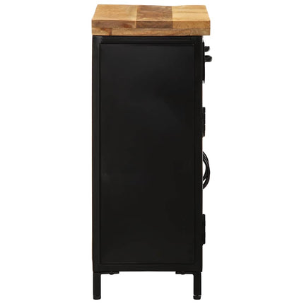 Credenza 55x30x71 cm in Legno Massello di Mango