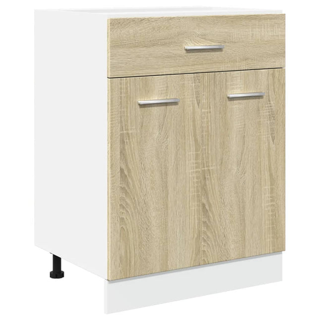 Armadio Inferiore Cassetto Rovere Sonoma 60x46x81,5 Multistrato