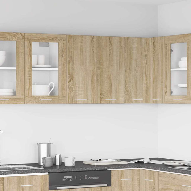 Mobile Pensile Rovere Sonoma 60x31x60 cm Legno Multistrato