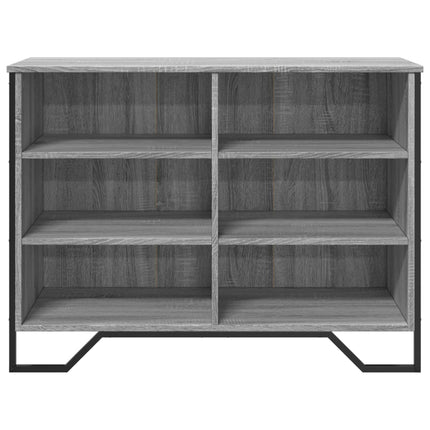 Credenza Grigio Sonoma 101x35,5x74,5 cm in Legno Multistrato