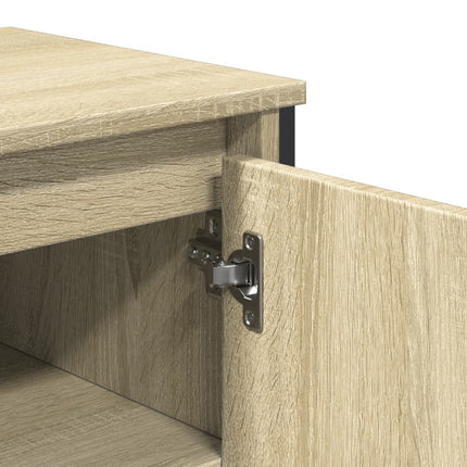 Mobile Lavabo Bagno Rovere Sonoma 91x35x60 cm in Truciolato