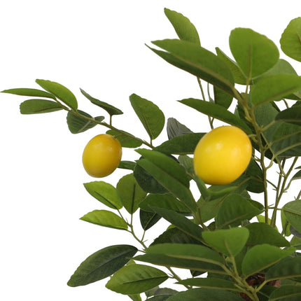 Albero Limoni Artificiale con 3 Tronchi Verde 85 cm in PP
