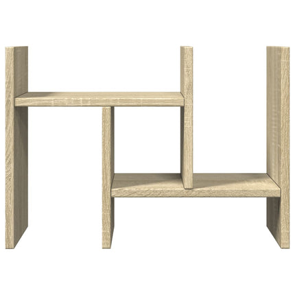 Organizer Scrivania Rovere Sonoma 34,5x15,5x35,5 cm Multistrato