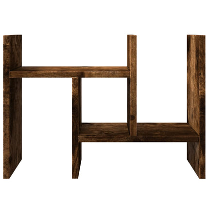 Organizer Scrivania Rovere Fumo 34,5x15,5x35,5 cm Multistrato