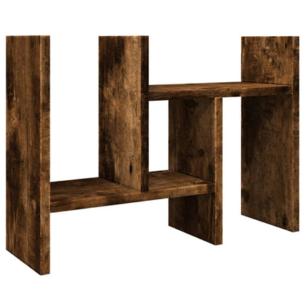 Organizer Scrivania Rovere Fumo 34,5x15,5x35,5 cm Multistrato