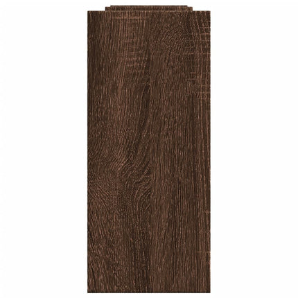 Organizer Scrivania Rovere Marrone 34,5x15,5x35,5cm Multistrato