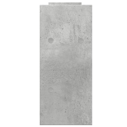 Organizer Scrivania Grigio Cemento 38,5x17x39 Legno Multistrato