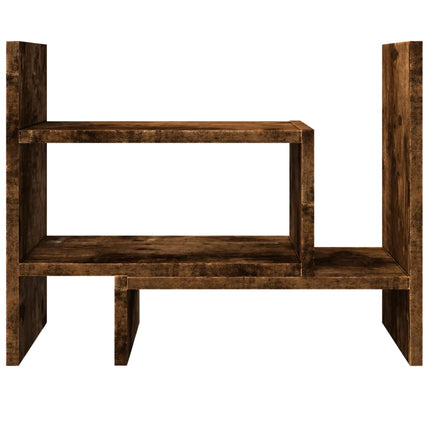 Organizer Scrivania Rovere Fumo 38,5x17x39cm Legno Multistrato