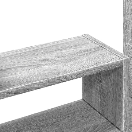 Organizer Scrivania Grigio Sonoma 38,5x17x39 Legno Multistrato