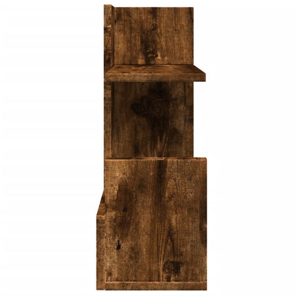 Organizer Scrivania Rovere Fumo 49x20x52,5 cm Legno Multistrato