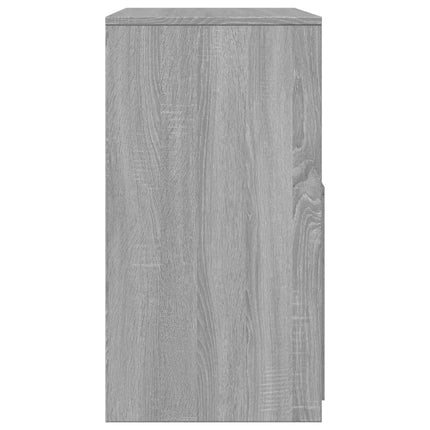 Toeletta e Sgabello Grigio Sonoma 60x40x113,5 cm