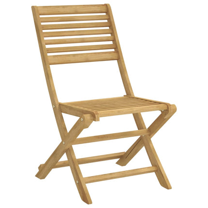 Set da Pranzo per Giardino 5 pz in Legno Massello di Acacia