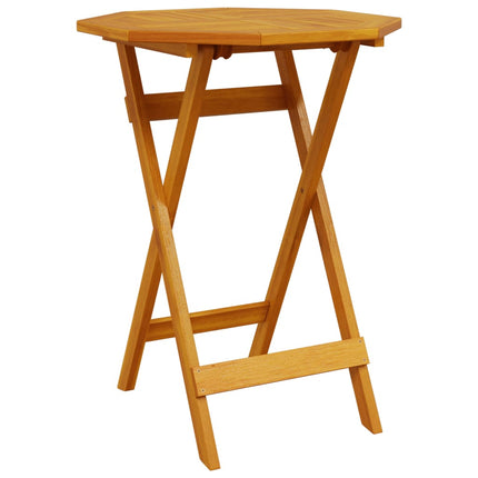 Set BistrÃ² Pieghevole 3pz in Legno Massello di Acacia