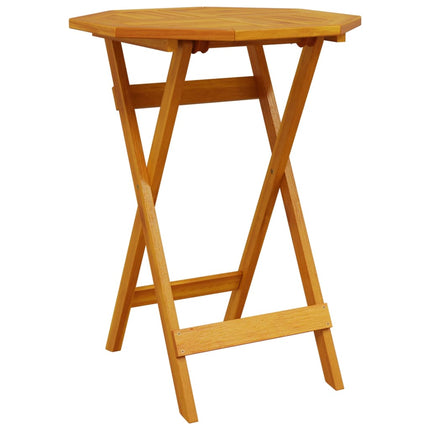 Set BistrÃ² Pieghevole 3pz in Legno Massello di Acacia