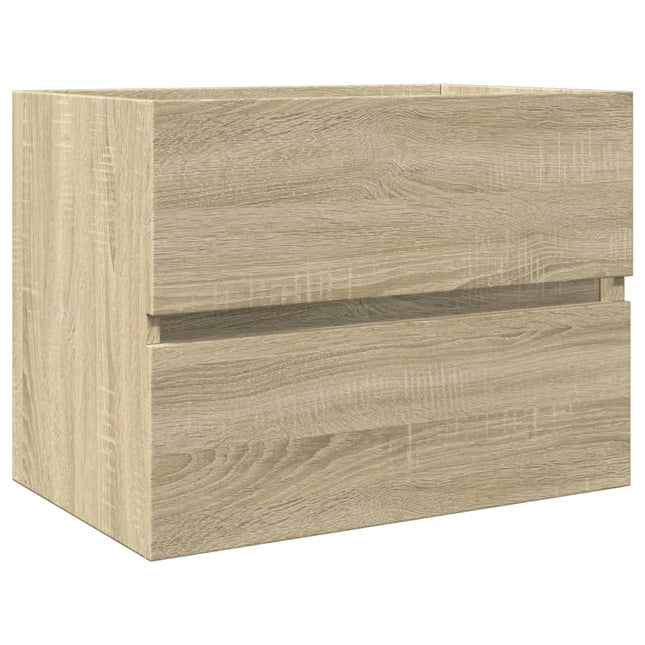 Mobile Lavabo Rovere Sonoma 60x38,5x45 cm in Legno Multistrato