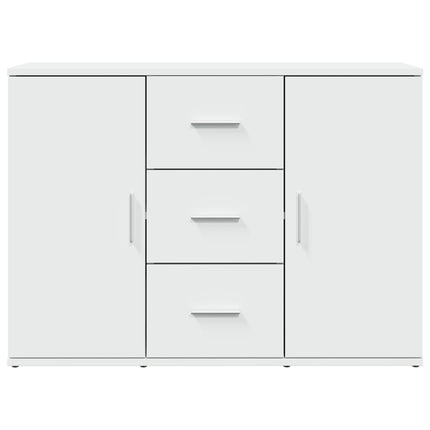 Credenza Bianca 90,5x29,5x65 cm in Truciolato
