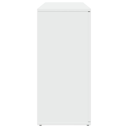 Credenza Bianca 90,5x29,5x65 cm in Truciolato