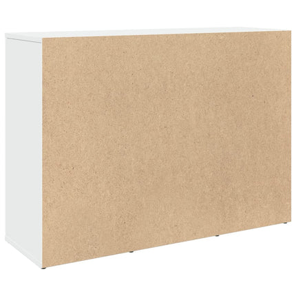 Credenza Bianca 90,5x29,5x65 cm in Truciolato