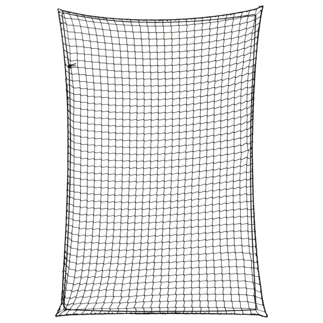 Rete per Rimorchio con Corda Elastica Nero 2,2x1,5 m in PP
