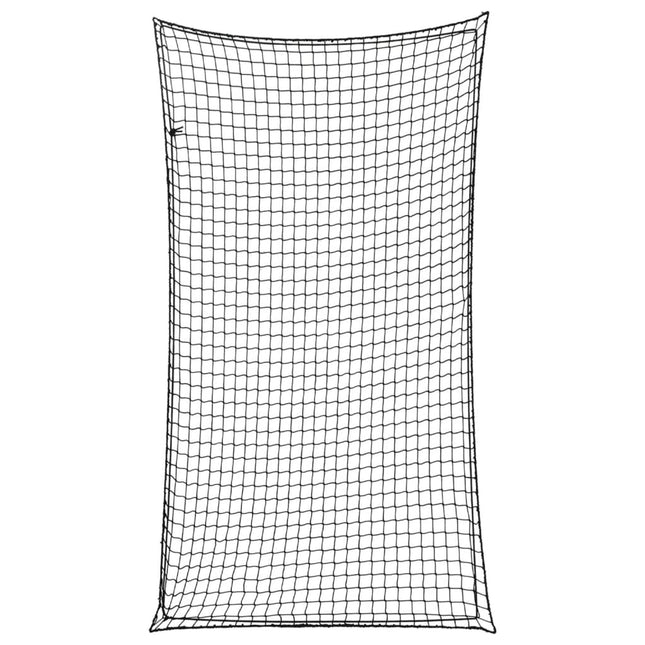 Rete per Rimorchio con Corda Elastica Nero 2,7x1,5 m in PP