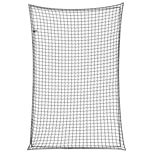 Rete per Rimorchio con Corda Elastica Nero 3x2 m in PP