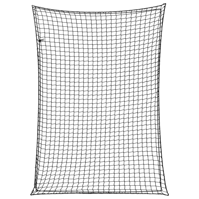 Rete per Rimorchio con Corda Elastica Nero 3,5x2,5 m in PP