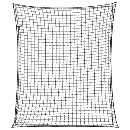 Rete per Rimorchio con Corda Elastica Nero 3,5x3 m in PP