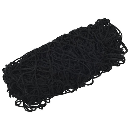 Rete per Rimorchio con Corda Elastica Nero 5x3,5 m in PP