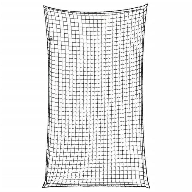 Rete per Rimorchio con Corda Elastica Nero 6x3,5 m in PP
